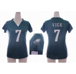 nike women nfl jerseys philadelphia eagles #7 vick green[draft him ii top]