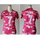 nike women nfl jerseys philadelphia eagles #7 vick pink[fashion camo]