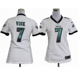 nike women nfl jerseys philadelphia eagles #7 vick white[nike]