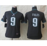 nike women nfl jerseys philadelphia eagles #9 foles black[nike]