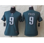 nike women nfl jerseys philadelphia eagles #9 foles green[nike]