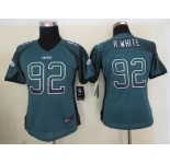 nike women nfl jerseys philadelphia eagles #92 r.white green[nike drift fashion]