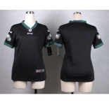 nike women nfl jerseys philadelphia eagles blank black[nike]