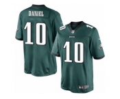 Youth Nike Philadelphia Eagles #10 Chase Daniel Limited Midnight Green Team Color NFL Jersey