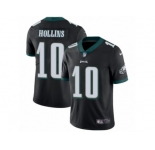 Youth Nike Philadelphia Eagles #10 Mack Hollins Vapor Untouchable Limited Black Alternate NFL Jersey