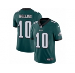 Youth Nike Philadelphia Eagles #10 Mack Hollins Vapor Untouchable Limited Midnight Green Team Color NFL Jersey