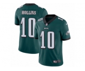 Youth Nike Philadelphia Eagles #10 Mack Hollins Vapor Untouchable Limited Midnight Green Team Color NFL Jersey