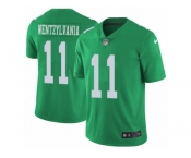 Youth Nike Philadelphia Eagles #11 Carson Wentz Limited Green Rush Wentzylvania NFL Jersey
