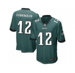 Youth Nike Philadelphia Eagles #12 Randall Cunningham Green Jerseys