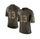 Youth Nike Philadelphia Eagles #13 Mack Hollins Limited Green Salute to Service NFL Jersey