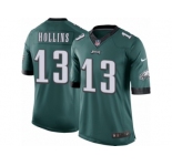 Youth Nike Philadelphia Eagles #13 Mack Hollins Limited Midnight Green Team Color NFL Jersey