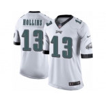 Youth Nike Philadelphia Eagles #13 Mack Hollins Limited White NFL Jersey