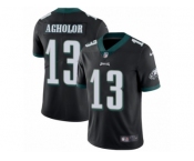 Youth Nike Philadelphia Eagles #13 Nelson Agholor Vapor Untouchable Limited Black Alternate NFL Jersey