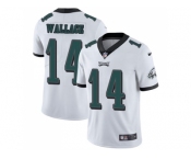 Youth Nike Philadelphia Eagles #14 Mike Wallace White Stitched NFL Vapor Untouchable Limited Jersey