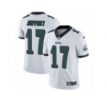 Youth Nike Philadelphia Eagles #17 Alshon Jeffery Vapor Untouchable Limited White NFL Jersey
