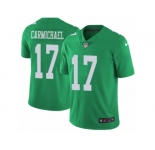 Youth Nike Philadelphia Eagles #17 Harold Carmichael Limited Green Rush NFL Jersey
