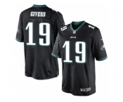Youth Nike Philadelphia Eagles #19 Chris Givens Limited Black Alternate NFL Jersey