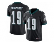 Youth Nike Philadelphia Eagles #19 Donnel Pumphrey Limited Black Rush NFL Jersey