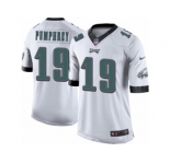 Youth Nike Philadelphia Eagles #19 Donnel Pumphrey Limited White NFL Jersey