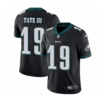 Youth Nike Philadelphia Eagles #19 Golden Tate III Black Alternate Vapor Untouchable Limited Player NFL Jersey