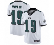Youth Nike Philadelphia Eagles #19 Golden Tate III White Vapor Untouchable Limited Player NFL Jersey