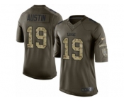 Youth Nike Philadelphia Eagles #19 Miles Austin Limited Green Salute to Service NFL Jersey