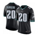 Youth Nike Philadelphia Eagles #20 Brian Dawkins Black Alternate NFL Jersey