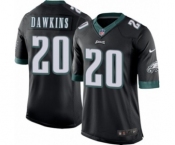 Youth Nike Philadelphia Eagles #20 Brian Dawkins Black Alternate NFL Jersey