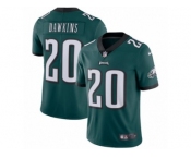 Youth Nike Philadelphia Eagles #20 Brian Dawkins Vapor Untouchable Limited Midnight Green Team Color NFL Jersey