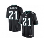 Youth Nike Philadelphia Eagles #21 Leodis McKelvin Limited Black Alternate NFL Jersey
