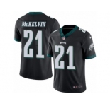 Youth Nike Philadelphia Eagles #21 Leodis McKelvin Limited Black Rush NFL Jersey
