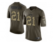 Youth Nike Philadelphia Eagles #21 Patrick Robinson Limited Green Salute to Service NFL Jersey