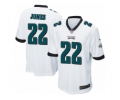 Youth Nike Philadelphia Eagles #22 Sidney Jones Game White NFL Jersey