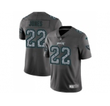 Youth Nike Philadelphia Eagles #22 Sidney Jones Gray Static NFL Vapor Untouchable Limited Jersey