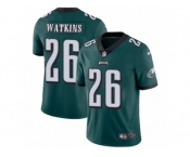 Youth Nike Philadelphia Eagles #26 Jaylen Watkins Midnight Green Team Color Vapor Untouchable Limited Player NFL Jersey