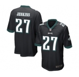 Youth Nike Philadelphia Eagles #27 Malcolm Jenkins Game Black Alternate NFL Jersey