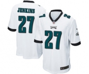 Youth Nike Philadelphia Eagles #27 Malcolm Jenkins Game White NFL Jersey