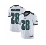 Youth Nike Philadelphia Eagles #28 Wendell Smallwood Vapor Untouchable Limited White NFL Jersey