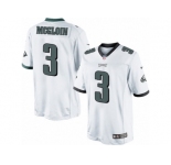 Youth Nike Philadelphia Eagles #3 Matt McGloin Limited White NFL Jersey