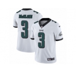 Youth Nike Philadelphia Eagles #3 Matt McGloin Vapor Untouchable Limited White NFL Jersey