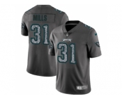 Youth Nike Philadelphia Eagles #31 Jalen Mills Gray Static NFL Vapor Untouchable Limited Jersey