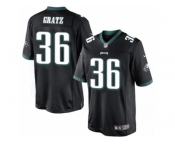 Youth Nike Philadelphia Eagles #36 Dwayne Gratz Limited Black Alternate NFL Jersey