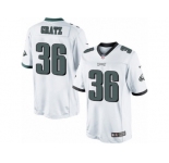 Youth Nike Philadelphia Eagles #36 Dwayne Gratz Limited White NFL Jersey