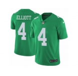 Youth Nike Philadelphia Eagles #4 Jake Elliott Limited Green Rush Vapor Untouchable NFL Jersey