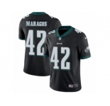 Youth Nike Philadelphia Eagles #42 Chris Maragos Black Alternate Vapor Untouchable Limited Player NFL Jersey