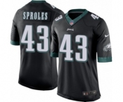Youth Nike Philadelphia Eagles #43 Darren Sproles Black Alternate NFL Jersey
