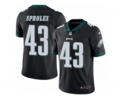 Youth Nike Philadelphia Eagles #43 Darren Sproles Limited Black Rush NFL Jersey