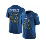 Youth Nike Philadelphia Eagles #43 Darren Sproles Navy Stitched NFL Limited NFC 2017 Pro Bowl Jersey