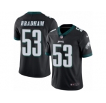 Youth Nike Philadelphia Eagles #53 Nigel Bradham Limited Black Rush NFL Jersey