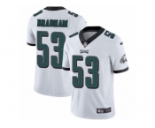 Youth Nike Philadelphia Eagles #53 Nigel Bradham Vapor Untouchable Limited White NFL Jersey